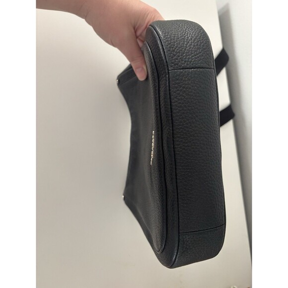 Kate Spade Roulette Messenger Black Leather Crossbody Bag Purse - Picture 9 of 16